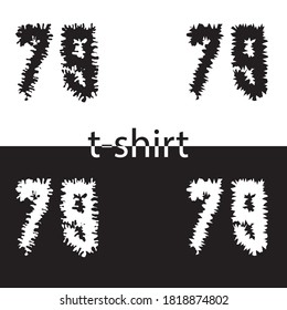 79 logo design and t-shirt design. eps