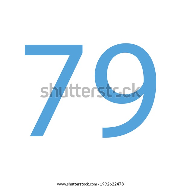 79-number-simple-clip-art-vector-stock-vector-royalty-free-1992622478