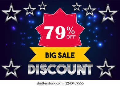 79% off discount promotion sale,  sale promo marketing