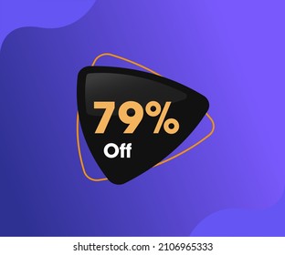 79 Percent Off - Triangle

