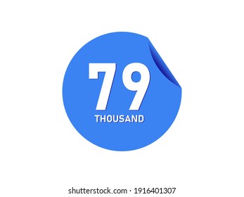 79.000 textos sobre la pegatina azul