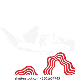 79 Years of Indonesian Independence Day. Graphic Elements for Banner Template. independence background. vector illustration