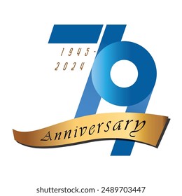 79th anniversary lo and 78 years logo