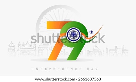 79th India independence day Design