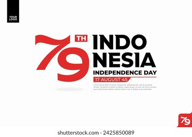 79th Indonesia Independence Day Logotype.