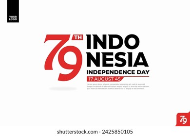 79th Indonesia Independence Day Logotype.