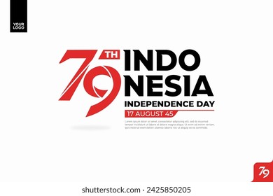 79th Indonesia Independence Day Logotype.