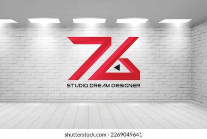 7b logotipo de estudio.Este es un diseño de logotipo único.Espero que lo elijas.Gracias.