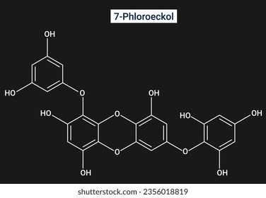 7-Phloroeckol is a phlorotannin found in the edible brown algae arame (Ecklonia bicyclis) and turuarame (Ecklonia stolonifera).