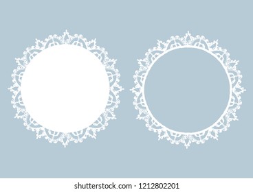 Lace　frame　decor 8