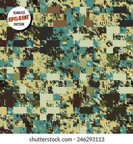 8 bit background.  Vector design. 