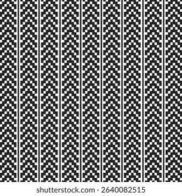 8 bit pixel arrow icon pattern. Black and white arrow pixel art. Illustration vector