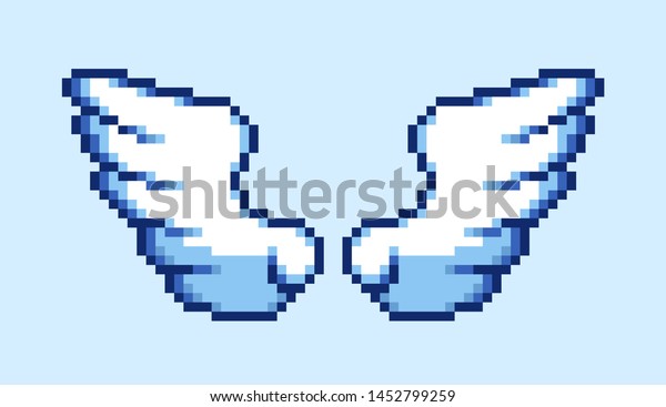 Pixel Art Wings