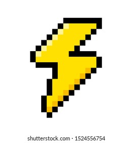 Lightning Pixel Art
