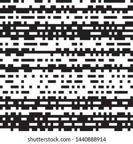 8 bit Row Pixel Background, Network Big Data Transmission, Binary Code Information, Television Signal Fail, Data Decay, Technical Problem, Glitch Elements, Computer Screen Error