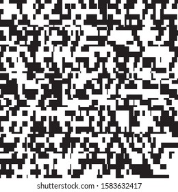 8 bit Row Pixel Background, Network Big Data Transmission