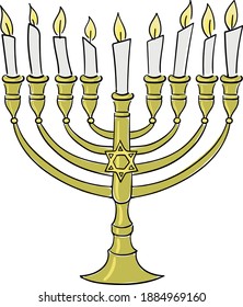 8 Dosen menorah für Chanukah