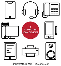 
8 Computer Icons of Devices