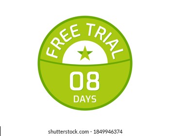 8 Days Free Trial logo, 8 Day Free trial image
