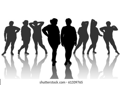 Download Fat Woman Silhouette Images Stock Photos Vectors Shutterstock