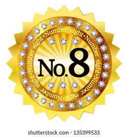 8 frame emblem medal