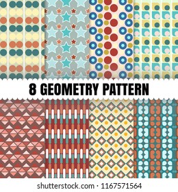 8 Geometry pattern background