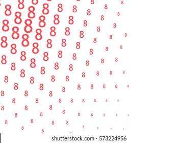 8 March background