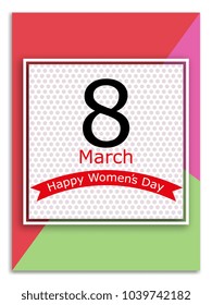 8 march. eight march vector