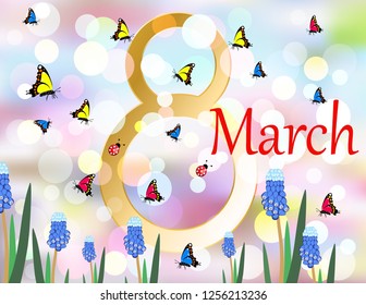 8 March greeting card