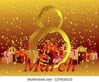 8 March greeting card
