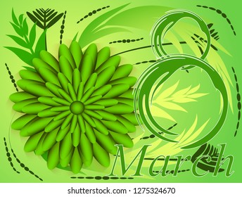 8 March greeting card