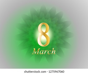 8 March greeting card