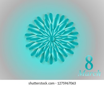 8 March greeting card