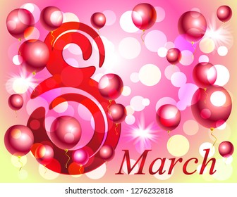 8 March greeting card
