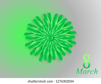 8 March greeting card