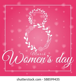 8 march greeting card