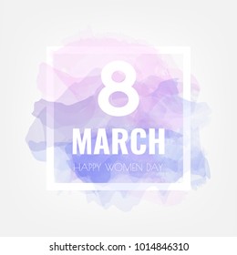 8 March, International Women's Day.