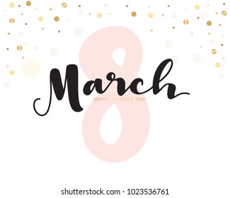 8 March the international  women's day