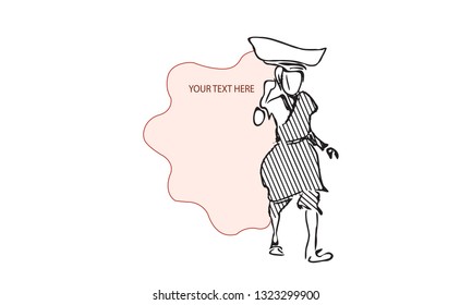 8 March - International Women's Day Background. illustration place for text. - Vector