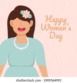 8 march. International Women's Day. Vector templates for card, poster, flyer and other users
