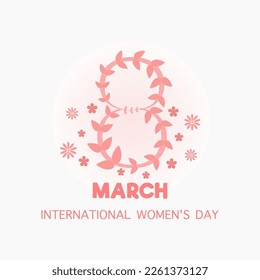 8 March international women's day background