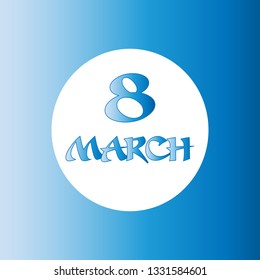8 March Vector / Illustration