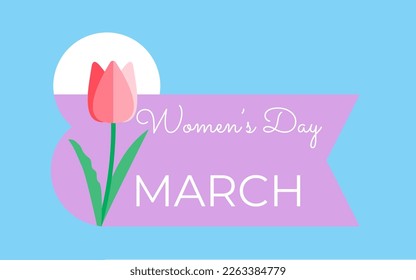 8 march women day background for social media, web, presentation, fahion, poster, flyer, greeting card