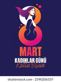 8 March Women's Day, 8 Mart Kadınlar günü, Graphic design, Art, illustration, Woman, Women, Day, Creative