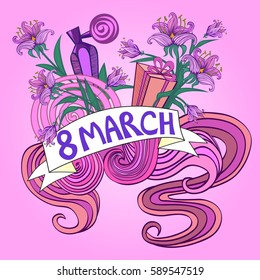 8 march Women's Day pattern gifts
