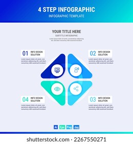 8 Modern Diagram Flow Step pie Infographic