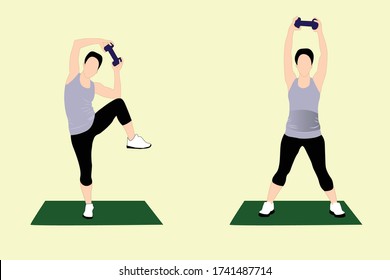 8 MOVES TO WORK YOUR LOVE HANDLES DURING PREGNANCY