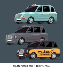 8 NOV 2020. Vector Illustration Of London Taxi, It Is Always Regarded As An Iconic Symbol Of City For Tourism