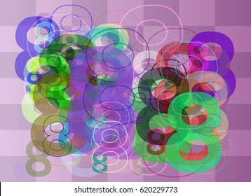 8 Number design art