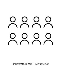 8 people icon